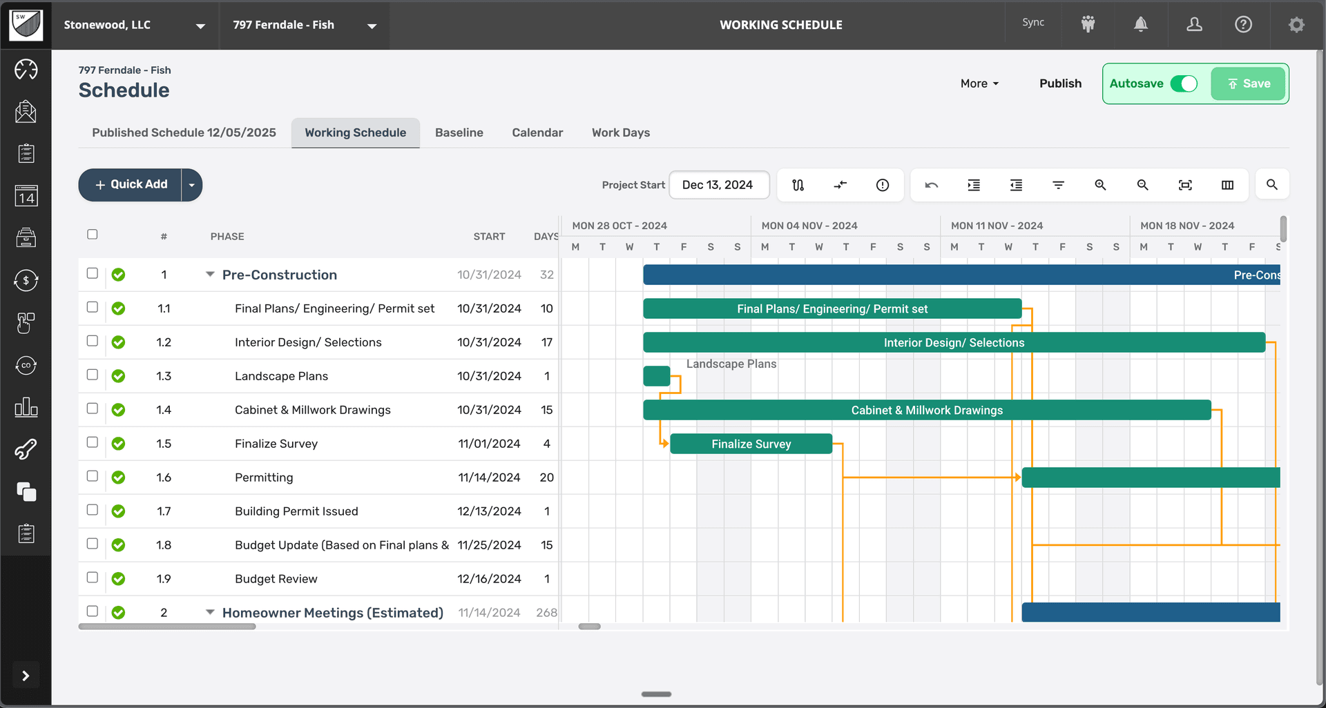 Streamlined Construction Scheduling: Online, Centralized, and Accessible to Your Team