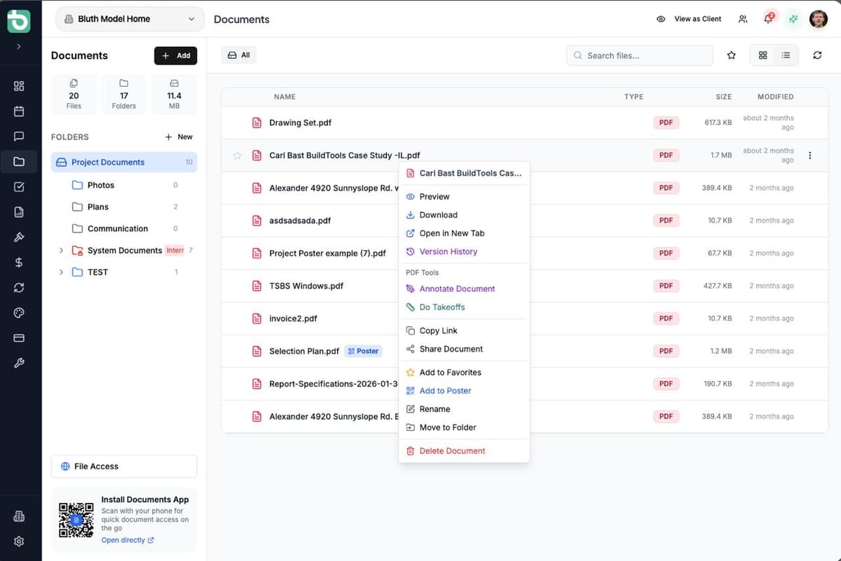 BuildTools — AI-first construction management software for custom home ...