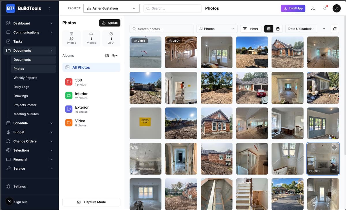 Buildert BuildTools — AI-first construction management software for custom home ...