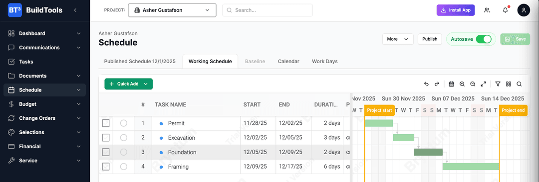 Buildert BuildTools — AI-first construction management software for custom home ...